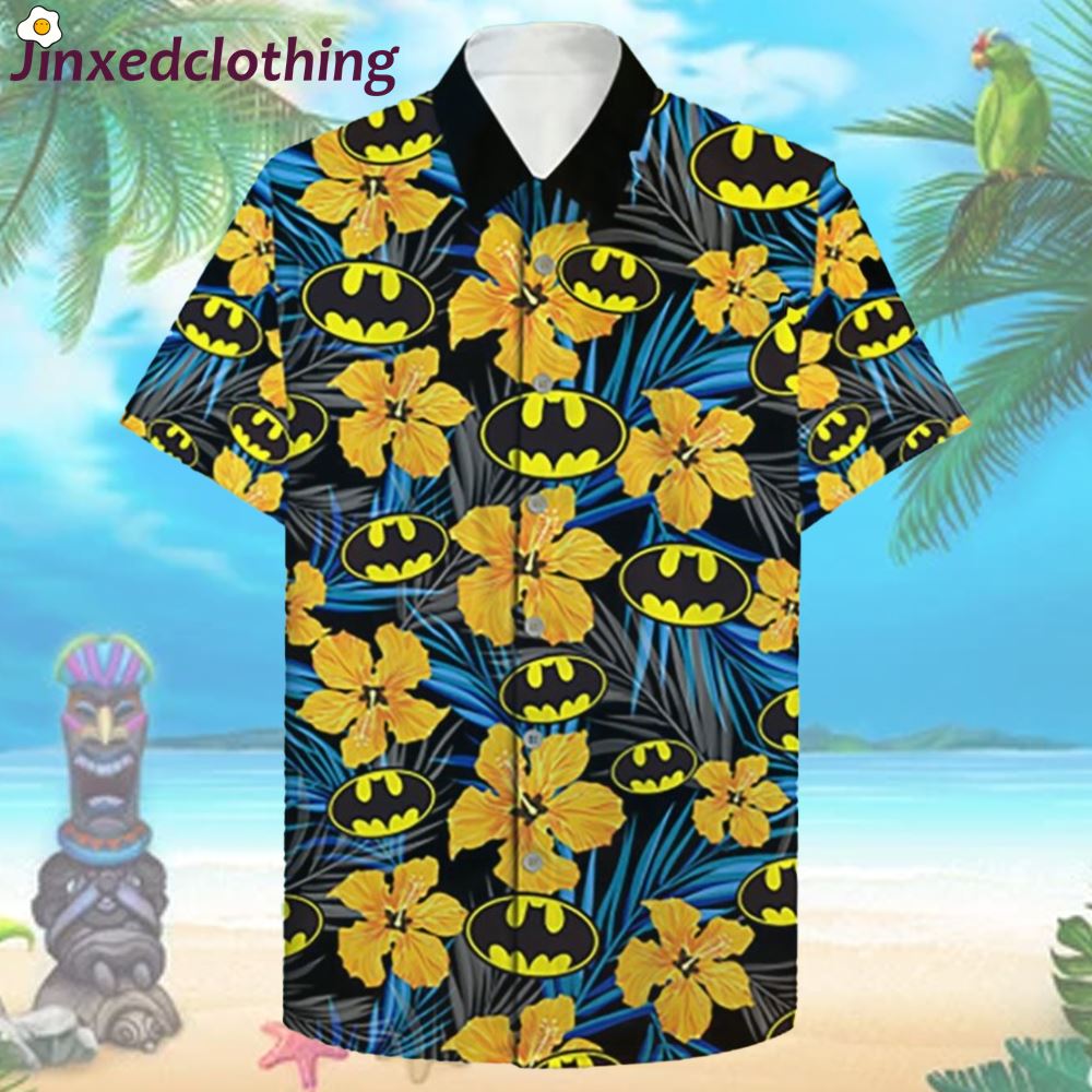 Batman Hawaiian Shirt And Shorts The Batman Shirt Batman Day 2023 Button Up Shirt 